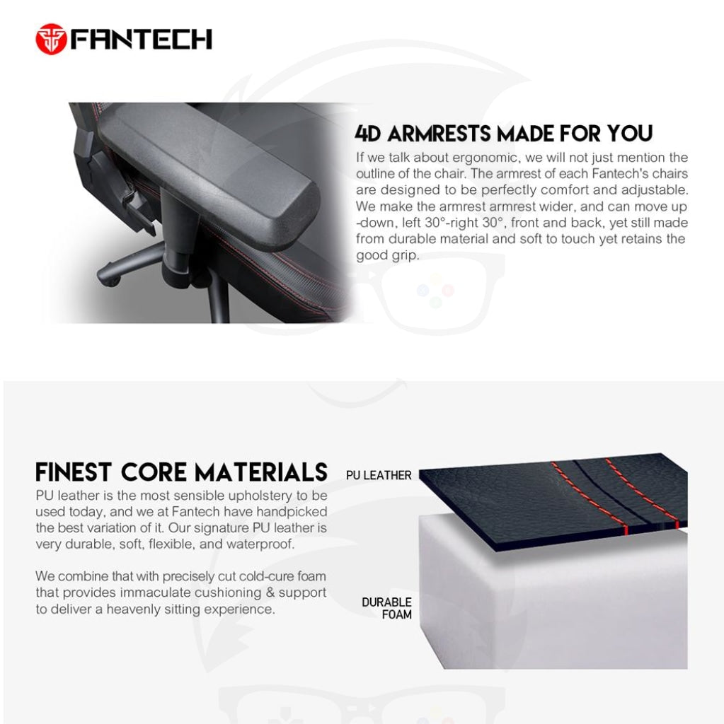 Fantech Alpha Gc-183 Chair Gaming Fantech Alpha Gc-183 Chair Gaming